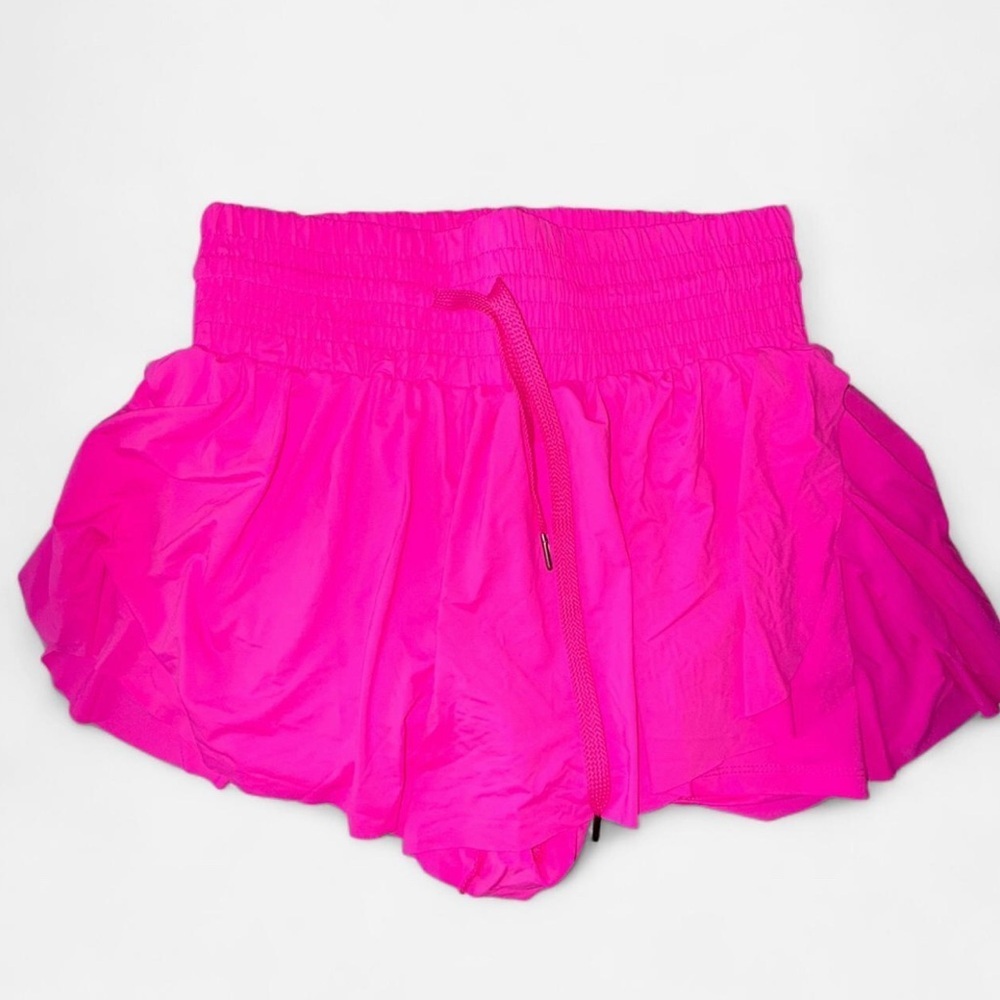 Vibrant Pink Women's Shorts - Picture 3 of 4